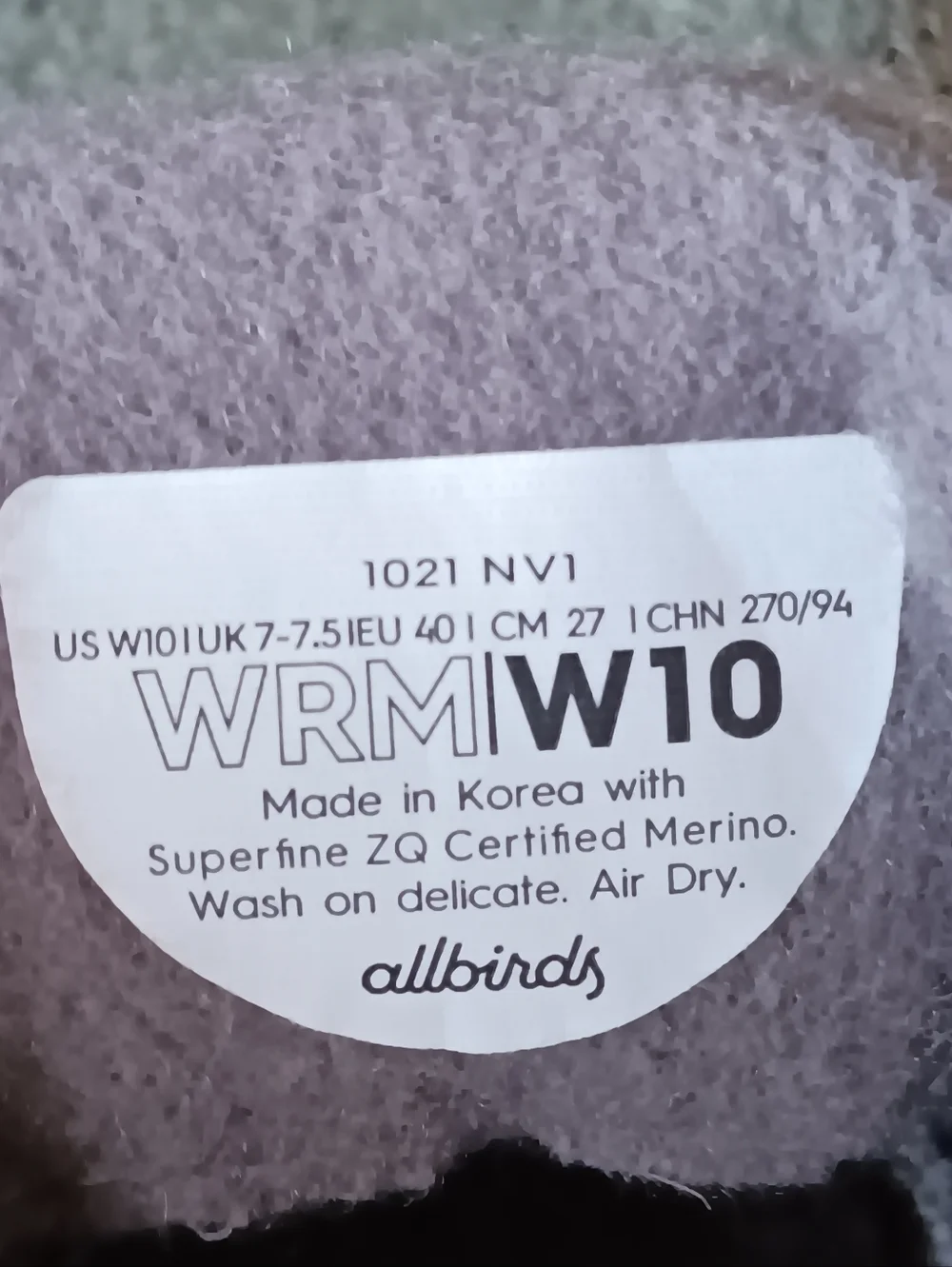 allbirds Wool Runners Hazy Pine/Natural Merino Wool Sneakers